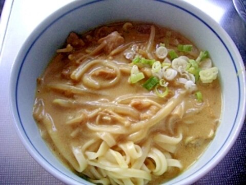 あったか＆とろ～り☆簡単豆乳チーズカレーうどん